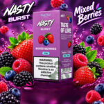 Nasty Burst 60ml 3mg Vape Juice Mixed Berries