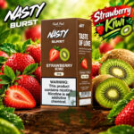 Nasty Burst 60ml 3mg Vape Juice Strawberry Kiwi