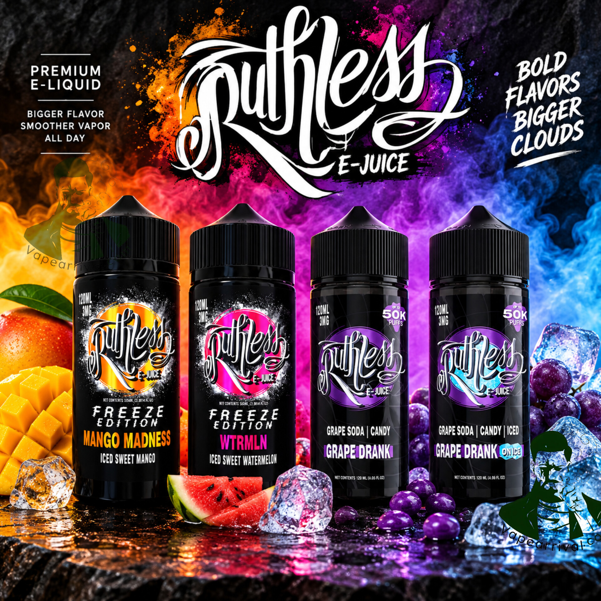 Ruthless E Liquid 120ml Ruthless E Liquid 120ml