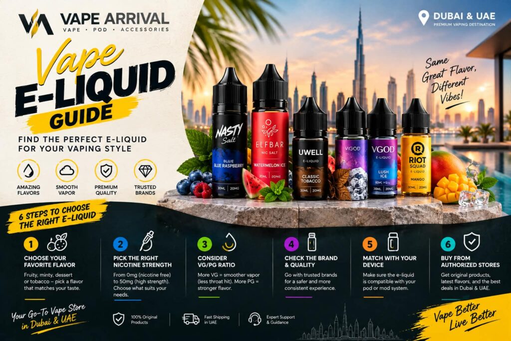 Vape E-Liquid Guide UAE