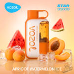 Vozol Star 35000 Puffs Disposable Vape Apricot Watermelon Ice