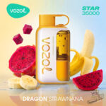 Vozol Star 35000 Puffs Disposable Vape Dragon Strawnana