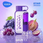 Vozol Star 35000 Puffs Disposable Vape Grape Ice