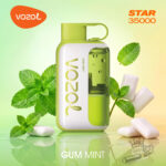 Vozol Star 35000 Puffs Disposable Vape Gum Mint