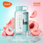 Vozol Star 35000 Puffs Disposable Vape Juicy Peach Ice