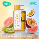 Vozol Star 35000 Puffs Disposable Vape Kiwi Passion Fruit Guava