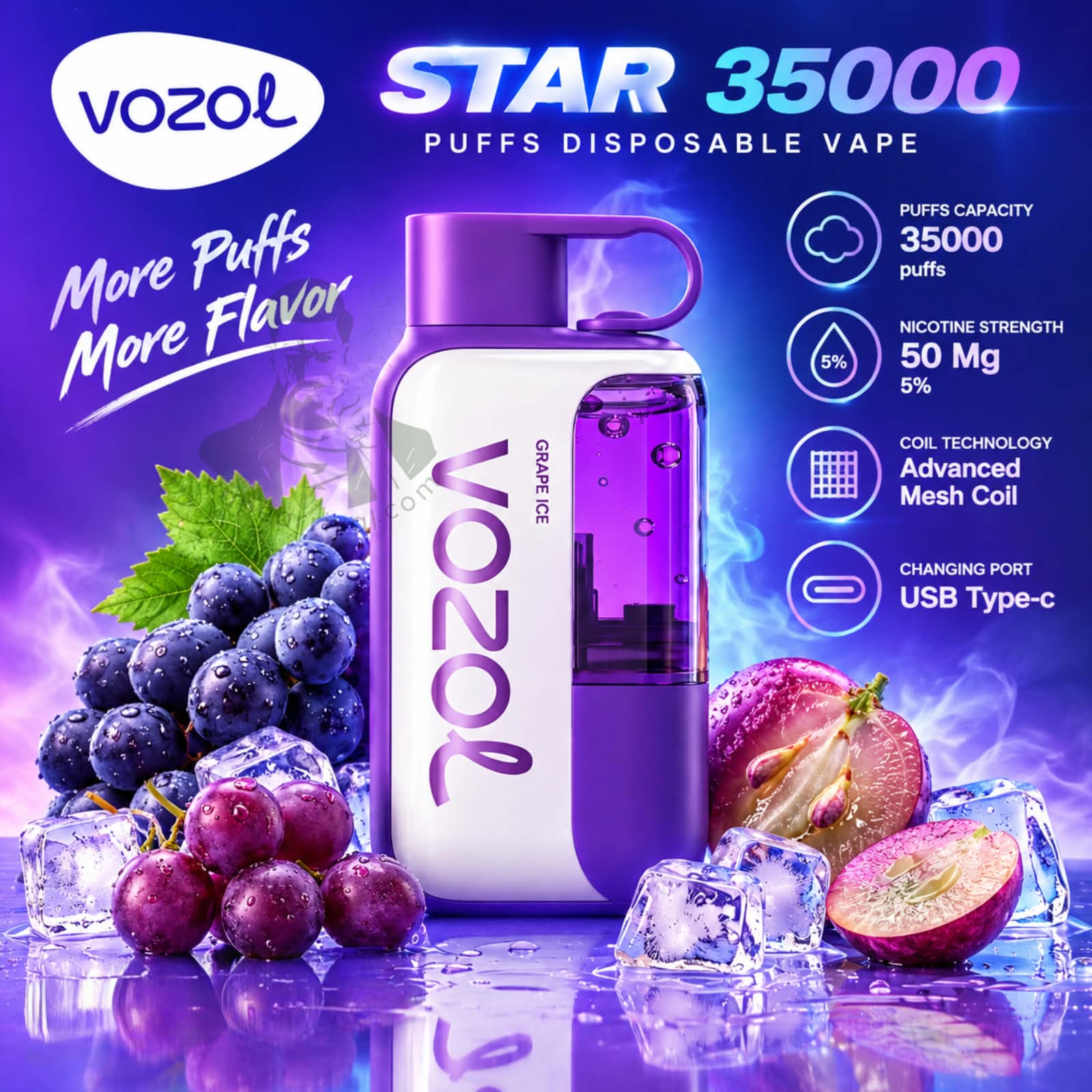 Vozol Star 35000 Puffs Disposable Vape Vozol Star 35000 Puffs Disposable Vape