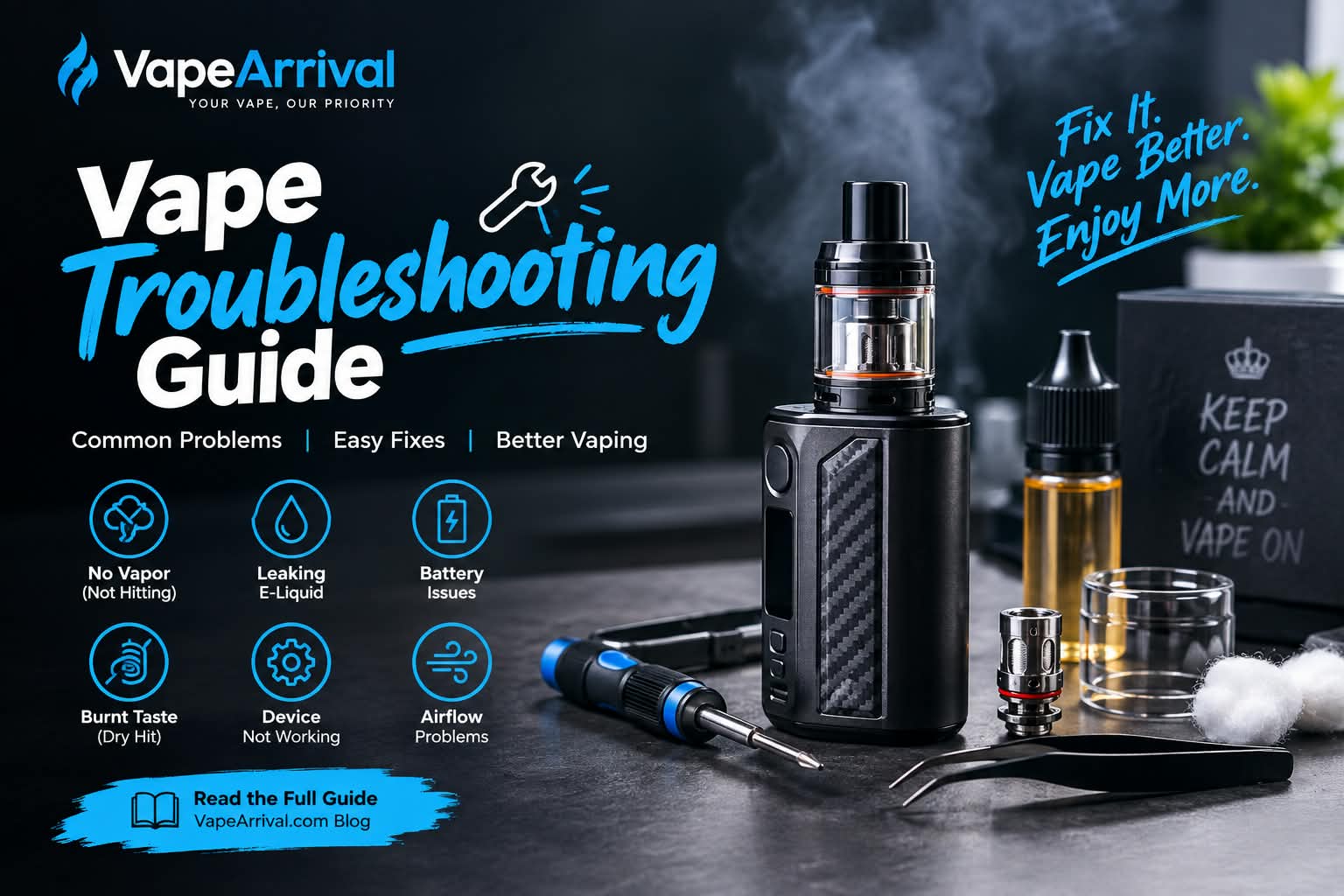 vape troubleshooting guide