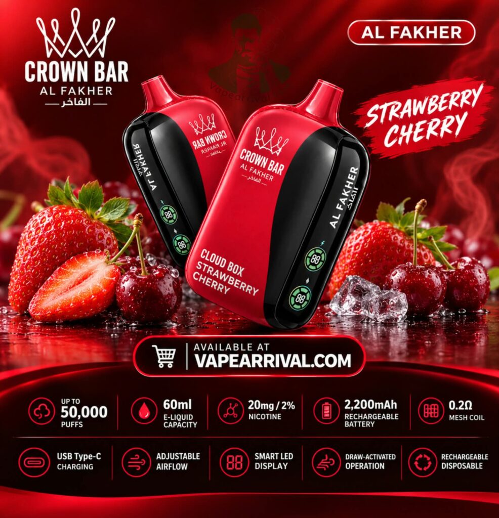 Al Fakher Crown Bar Cloud Box 50000 Puffs