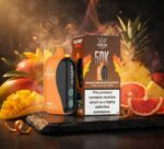 Al Fakher Crown Bar Cloud Box 50000 Puffs Mango Pineapple Grapefruit