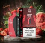Al Fakher Crown Bar Cloud Box 50000 Puffs Strawberry Watermelon
