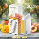 Flonq Max 6000 Puffs Disposable Vape Mango Peach