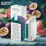 Flonq Max 6000 Puffs Disposable Vape Passion Fruit Guava