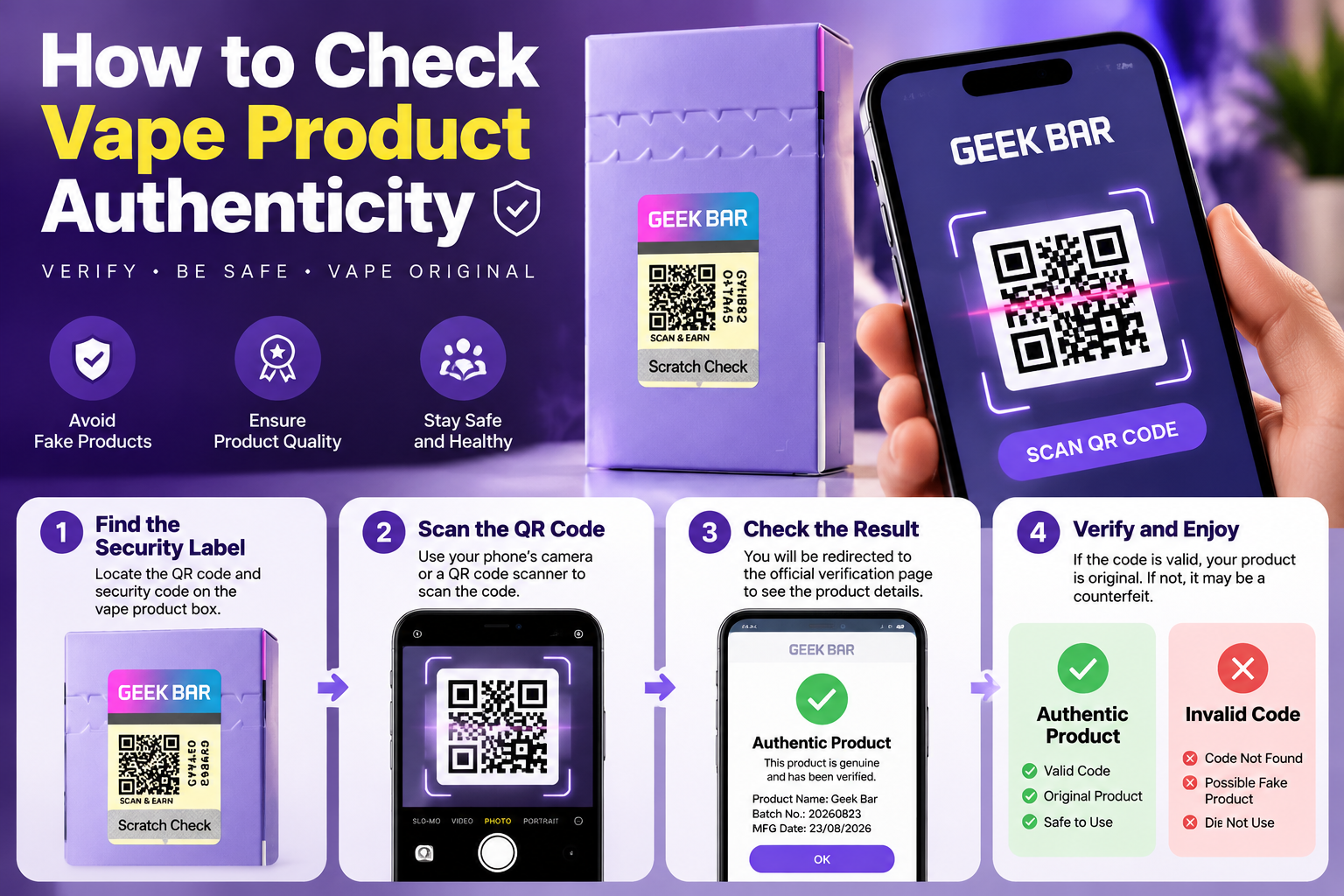 How to Check Vape Product Authenticity