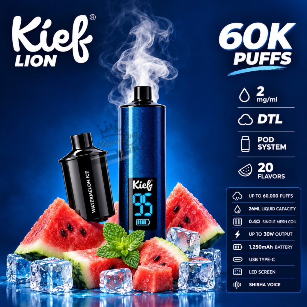 Kief Lion 60000 puffs Disposable Kit