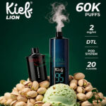 Kief Lion 60000 puffs Disposable Kit Pistachio