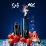 Kief Lion 60000 puffs Disposable Kit Strawberry Watermelon Ice