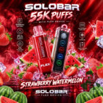 SOLOBAR FLEX 55000 Puffs Disposable Kit Strawberry Watermelon