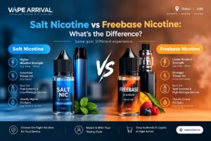 Salt Nicotine vs Freebase Nicotine