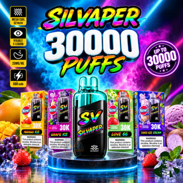 Silvaper 30000 Puffs Disposable