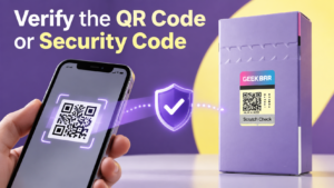 Verify the QR Code or Security Code